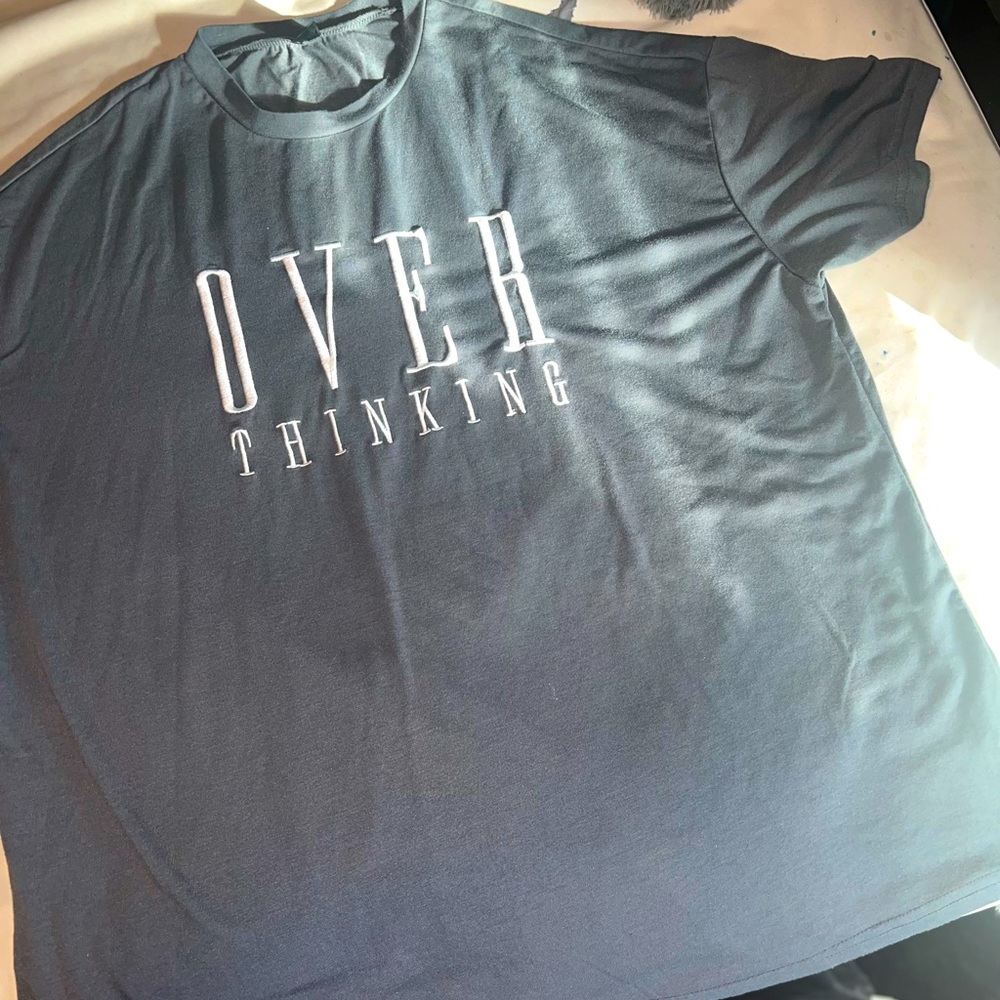 Over thinking Oversized tee